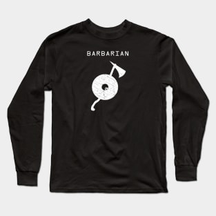 Barbarian - Light on Dark Long Sleeve T-Shirt